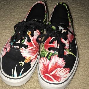 Floral vans